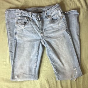 American Eagle Low-Rise Flare Boot Cut Jeans